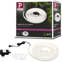 Paulmann SimpLED Outdoor Stripe 78906 LED-list komplett-set med kontakt 24 V 5 m Varmvit 1 st