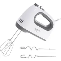 Camry Premium CR 4220W, Handmixer, Grå, Vit, Vispning, Knådning, Mixning, 750 W, 220-240 V, 50 - 60 hz