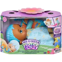 Mattel Linda In Och Krama Den Blå Dockan Med En Fjärilsfilt Och En Napp