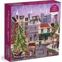 Joy Laforme Christmas Square 1000 Piece Puzzle in Square Box