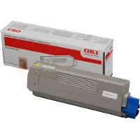 OKI toner 44315305 orignal gul 6.000 sidor