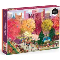 Joy Laforme Autumn at the City Market Puzzle