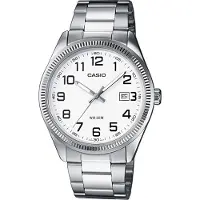 Casio Herrklocka - - MTP-1302D-7B - Silver - Rostfritt stål - Analog