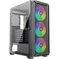 Xilence X613 Midi-Tower Datorchassi Svart Dammfilter