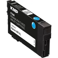 KMP Bläck Ersätter Epson 405XL, T05H2 Kompatibel Cyan 1656,4003 1656,4003