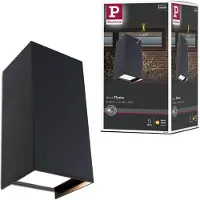 Paulmann 94325 LED-vägglampa LED LED 11.6 W Antracit