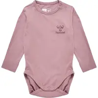 Hummel Body l/ä - hmlMino - Deauville Mauve - - 2 år (92) - Body L/Ä