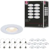Paulmann 92118 Inbyggnadsbelysning GU10 Vit