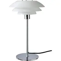 Dyberg Larsen Bordslampa , DL31, Vit, Vardagsrum, Glas, Skandinavisk