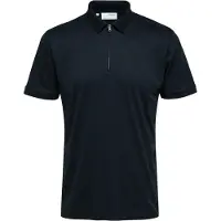 Selected T-shirt 'SLHFave' marinblå