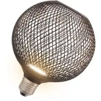 Osram LED Lampa E27 Glob Svart 300lm 3,5W/827