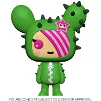Funko POP! POP Tokidoki SANDy statyett - - 9cm - Svart - Pop! - Barn