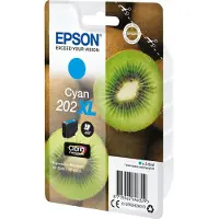Epson 202XL (T02H2) cyan bläckpatron hög kapacitet (original)