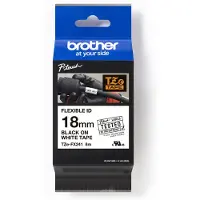 Brother Tape Brother TZEFX241 18mm svart på vit