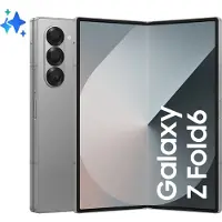 Samsung Galaxy Z Fold6 5G 12 GB/1 TB Grå (Silver Shadow) Dubbel SIM