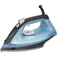 Vevor Ångstrykjärn, 1600W klädstrykjärn, aluminiumlegering + PTFE-stryksula, automatisk avstängning, självrengörande, fyra temperaturinställningar, snabb uppvärmning, droppfri, klädstrykjärn för hemst