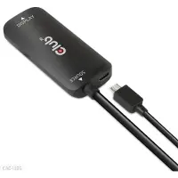 Club 3D USB Adapter [1x HDMI hane - 1x DisplayPort hona] Adapter HDMI + MicroUSB - DP 4 1 m