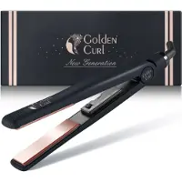 Golden Curl Rosé Gold Plattång 1 st