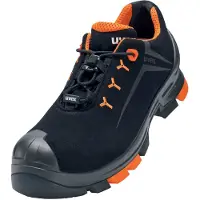 Uvex 2 6508242 ESD Säkerhetsskor S3 Skostorlek (EU): 42 Svart, Orange 1 par