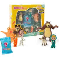 You do it Figurer - MASHA OCH BJÖRNEN - Box med 7 figurer med 1 överraskning - Storlek 5-7 cm - Från 3 år - MHA31