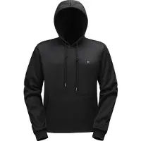 INF Uppvärmd huvtröja med 5 Värmezoner Black XL