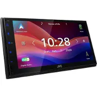 JVC - KW-M695DBT (KW-M695DBT) Bilmediaspelare Dubbel-DIN Android Auto, Apple CarPlay, Anslutning för backkamera, DAB+ Tuner, inkl. fjärrkontroll