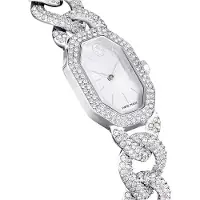 Swarovski Kristallkedja Metallklocka För Kvinnor 5668899 5668899