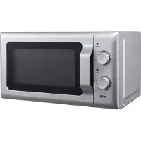Silva Homeline MWU 20.4 Mikrovågsugn Silver 700 W Fristående, Timerfunktion