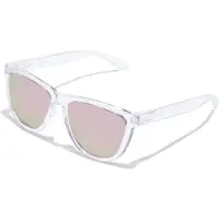 Hawkers Polariserande solglasögon One Raw Transparent Rose Gold (Ø 55,7 mm)