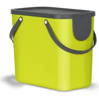 Rotho Albul Lime Avfallssorteringsbehållare 25l