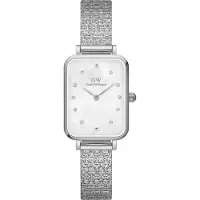 Daniel Wellington Quadro Pressed Piano Lumine Silver MOP White DW00100580