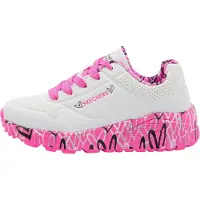 SKECHERS Sneakers UNO LITE - LOVELY LUV flickor - Vit - 38