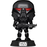 Funko POP! Stjärnornas Krig Mandalorian Dark Trooper Stridfigur