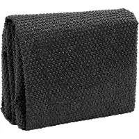 vidaXL Värmeduk för pool PE 800x500 cm svart och blå