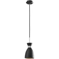 Faro Hänglampa RETRO, Svart, Vardagsrum / matsal, Metall, Modern, Pendellampa