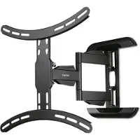 Hama TV-väggfäste 165,1 cm (65) Tiltbar, Svängbar, Utdragbar, Roterbar