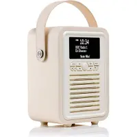 View Quest ViewQuest Retro Mini - Bärbar DAB-radio - 5 Watt - kräm