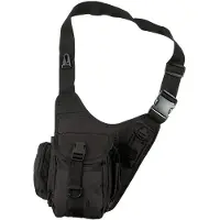 MFH Military Shoulder Versipack (Färg: Svart)