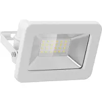 Goobay 53871, Vit, IP65, Gjuten aluminium, Glas, Metall, Plast, 0,1 ms, 20 W, LED