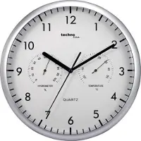 Technoline WT 650 Kvarts Väggklocka 26 cm x 26 cm x 26 cm x 26 cm Silver
