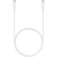 Samsung -kabel EP-DA705BWE USB-C - USB-C 3A 1m (OOB Bulk - ersättningsförpackning) - vit