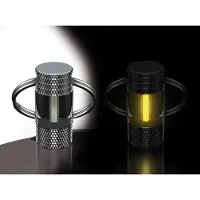 Traser luminous keychain, yellow