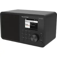 Telestar Internet-väskradio TOP 200 Schwarz Internet, DAB+, FM Svart