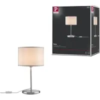 Paulmann Tessa 70923 Bordsbelysning LED E14 40 W Creme, Järn (borstad)