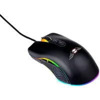 24.Se No Fear Gamingmus med USB, RGB & 7200dpi / Optisk spelmus / Trådbunden gamingmus