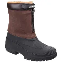 Cotswold Venture Waterproof Ladies Boot / Ladies Boots / Textile/Weather Wellingtons (Brown)