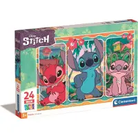 Disney CLEMENTONI - 24 bitar Maxi - Stitch