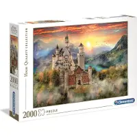 Clementoni Neuschwanstein, Pussel, 2000 Bitar,