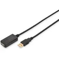 Assmann - USB-förlängningskabel - USB (hona) till USB (hane) - USB 2.0 - 5 m - aktiv