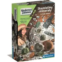 Clementoni CLE Scientific Fun Fossils and Minerals 50866